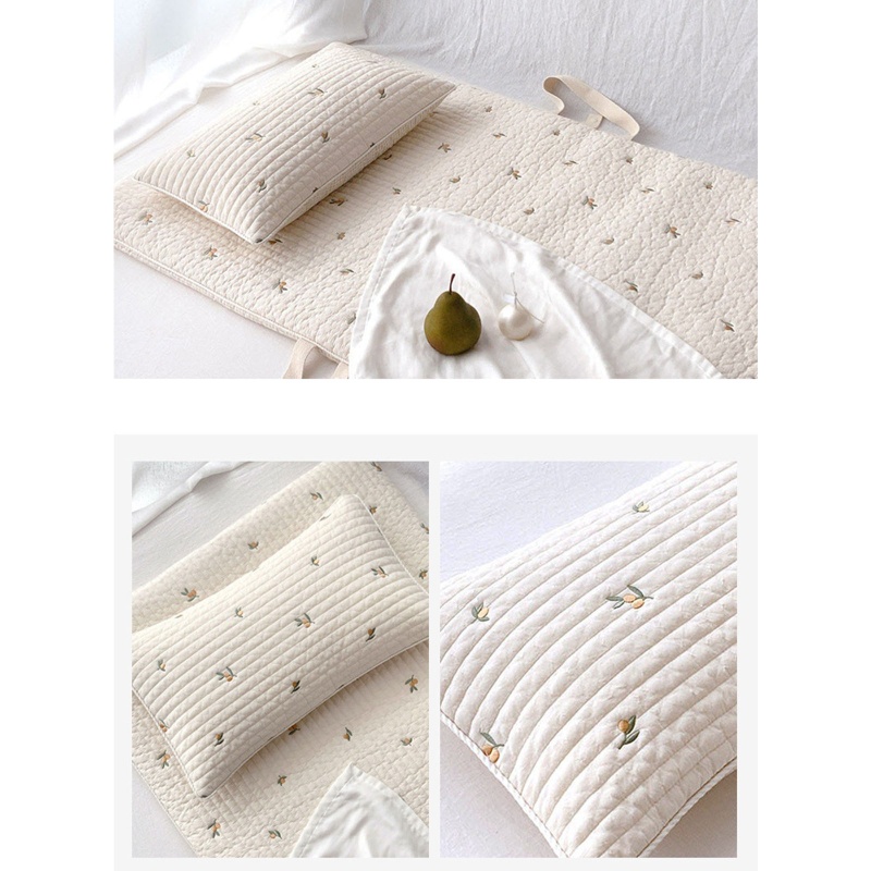 Vỏ Gối Ngủ Chất Liệu Cotton In Họa Tiết Hoạt Hình Cho Bé Mẫu Giáo