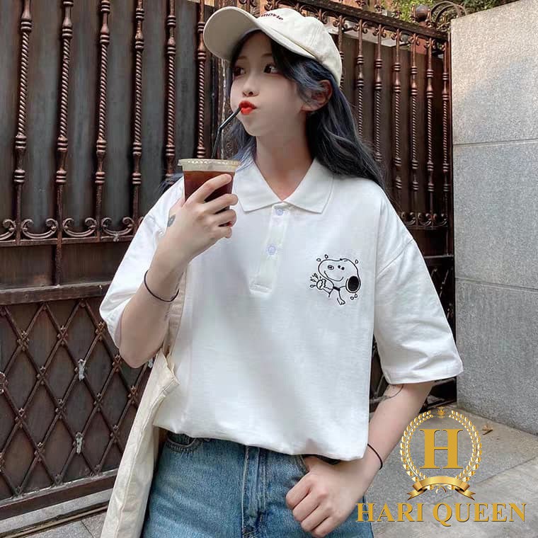 [FREE SHIP ĐƠN TỪ 50K] Áo polo in cún nhỏ góc ngực DTR0520 1