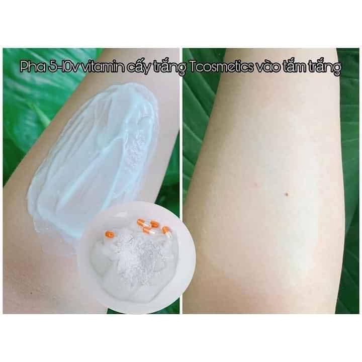 Cấy Trắng Vĩnh Viễn - Vitamin Cấy Trắng Da Tcometics Thành Phần Tự Nhiên 100%