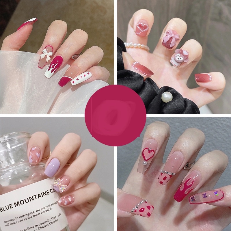 Móng giả gắn hạt cao cấp