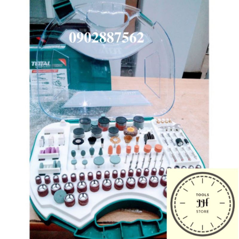 Bộ linh kiện khoan mài mini 250 chi tiết Total TACSD12501