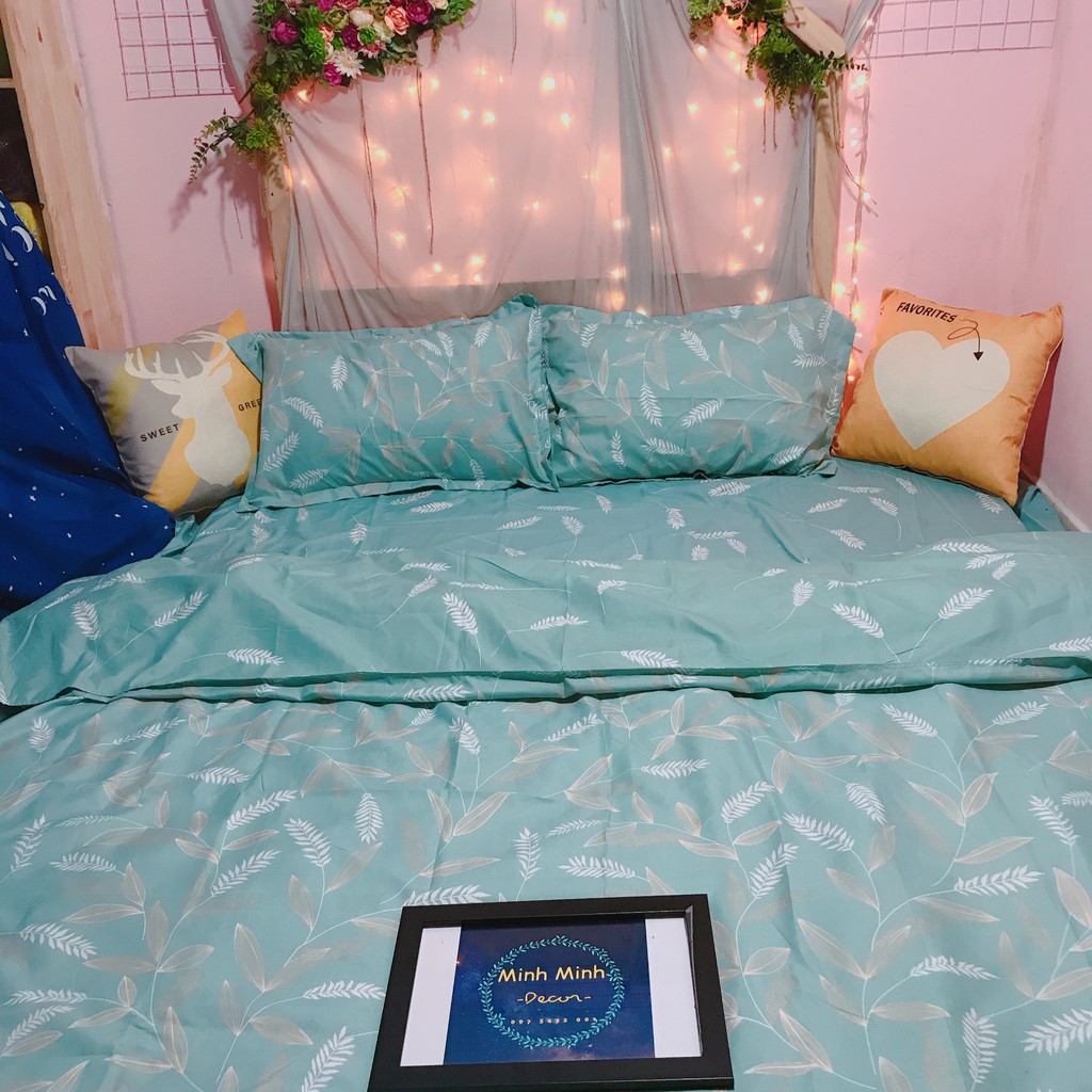 Set chăn ga gối ( ảnh thật Minh minh decor)