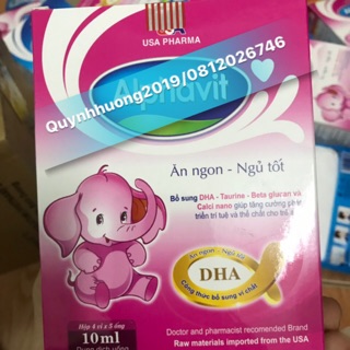 ALPHAVIT ĂN NGON NGỦ TỐT (sản phẩm này không phải là thuốc ko có tác dụng thay thế thuốc chữa bệnh)