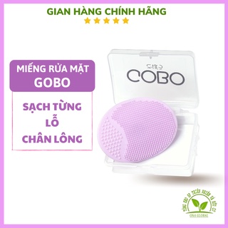 Miếng pad rửa mặt Silicon GoBo sạch sâu loại bỏ bụi bẩn sạch từng lỗ chân lông Cocayhoala