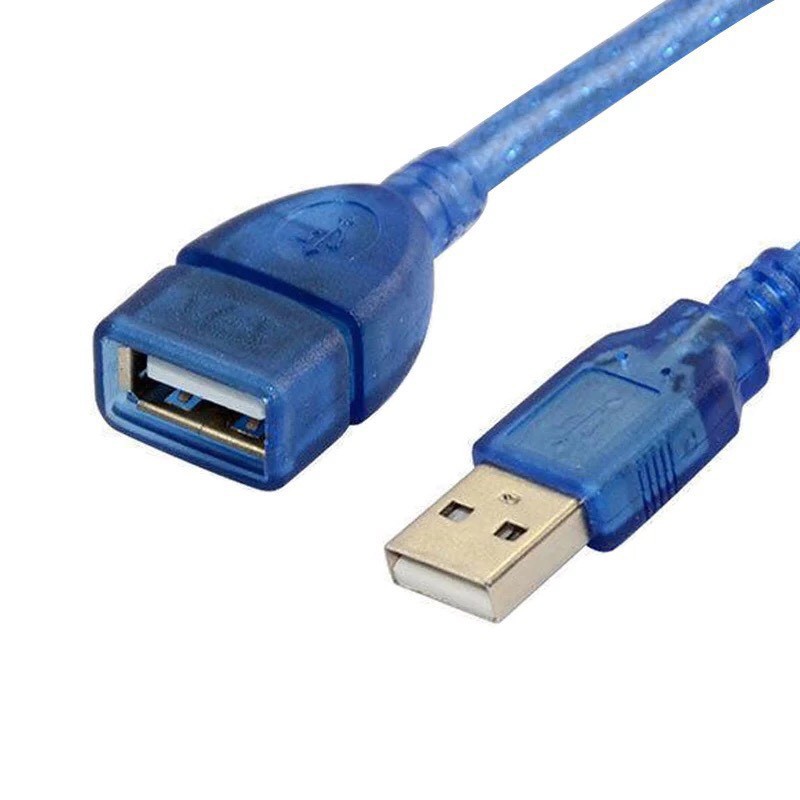 Cáp Nối Dài USB  10M MÀU Xanh - Có Cục Chống Nhiễu