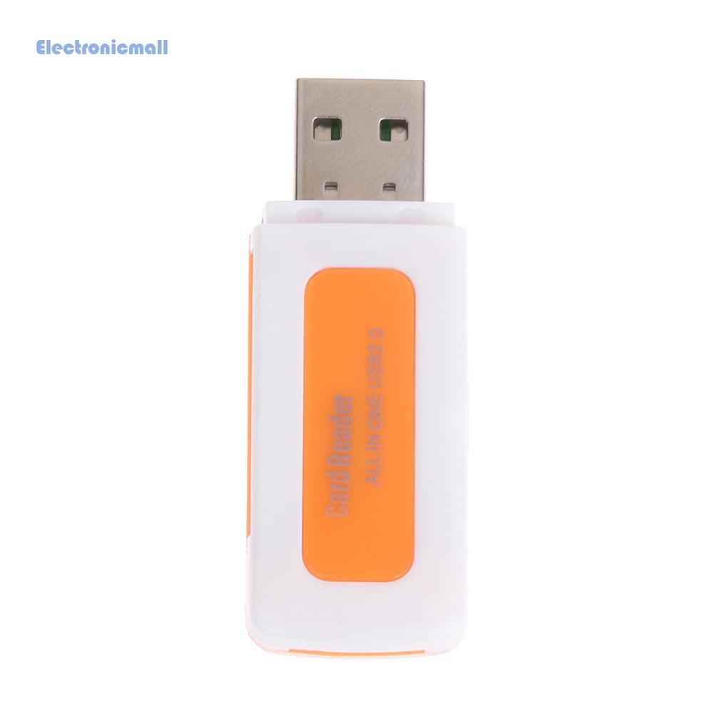 Đầu Đọc Thẻ Nhớ Sd / Mmc Tf Ms M2 4 Khe Kết Nối Usb 2.0