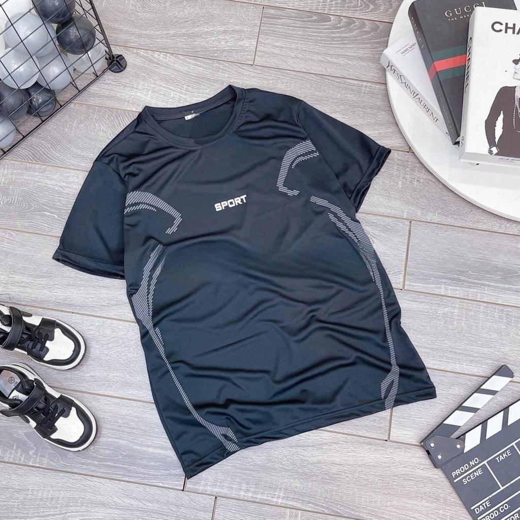 (Giá Sỉ) Áo Thun Nam Thể Thao SPORT,Áo Thể Thao Nam Đẹp vải Thun Lạnh Cao Cấp
