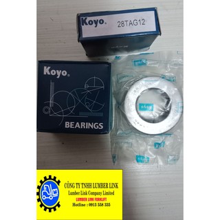 BẠC ĐẠN CHÀ XE NÂNG 28TAG12 => 28TAG12 THRUST BALL BEARING