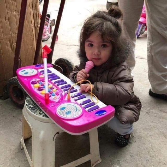 Đàn Organ Cho Bé có micro..
