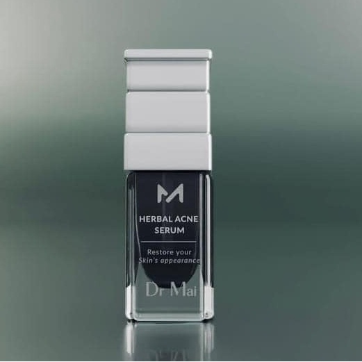 Serum dr mai herbal 6ml sạch mụn hết thâm dành cho mụn viêm nặng, mụn mủ, se khít lỗ chân lông thiên nhiên thảo mộc