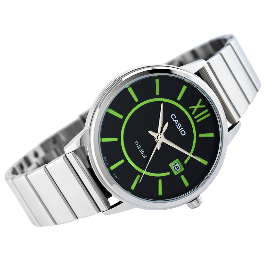 Đồng hồ Casio Nam Chính Hãng - Dây kim Loại - MTP-E134D-1BVDF