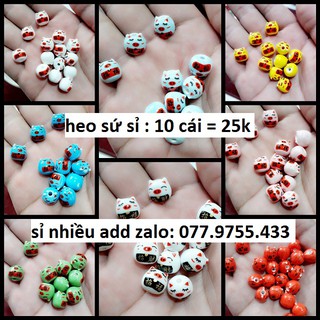 Nguyên liệu Heo gốm sứ : 10 cái = 27k [ sỉ rẻ liên hệ ]