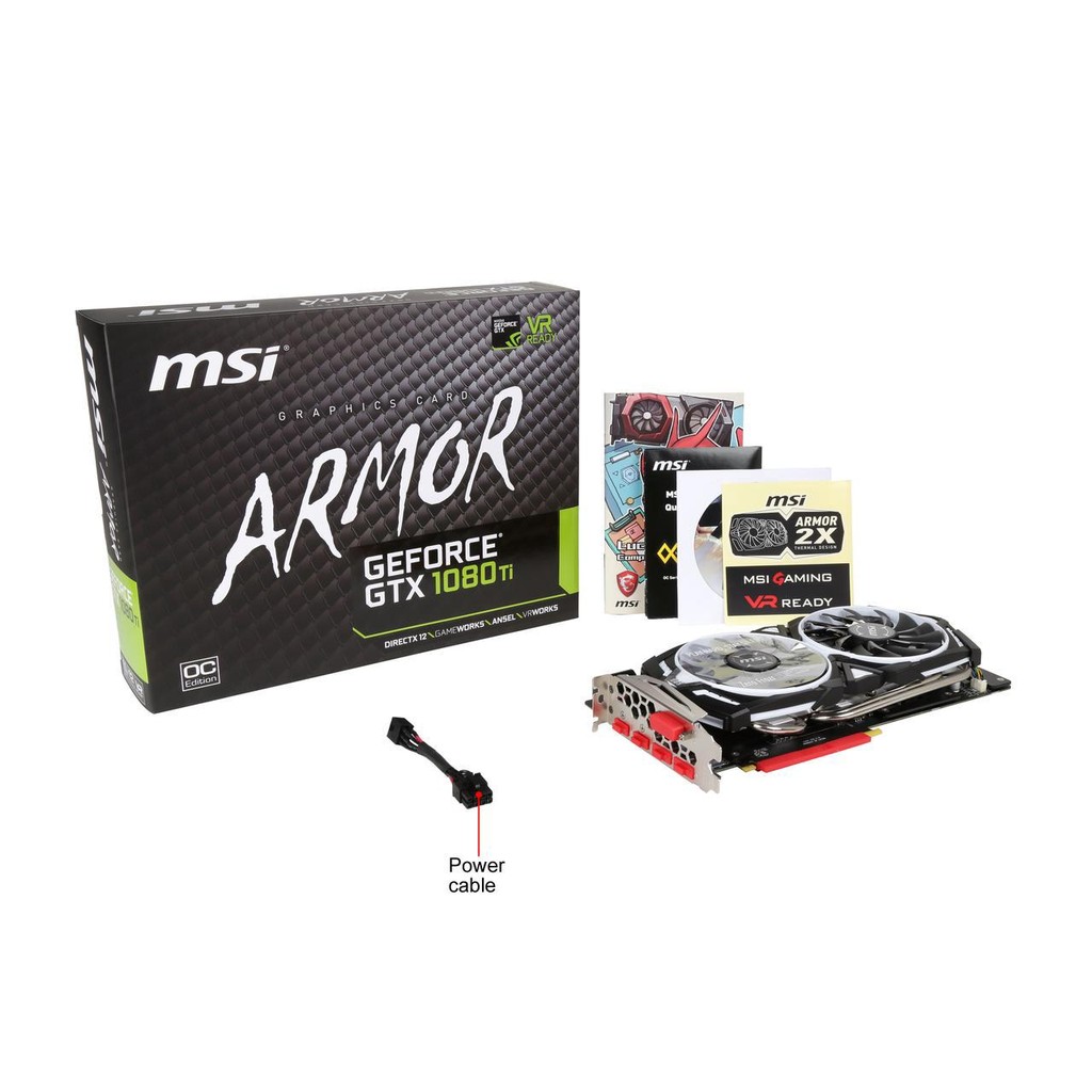 MSI GeForce GTX 1080 Ti  ARMOR card màn hình