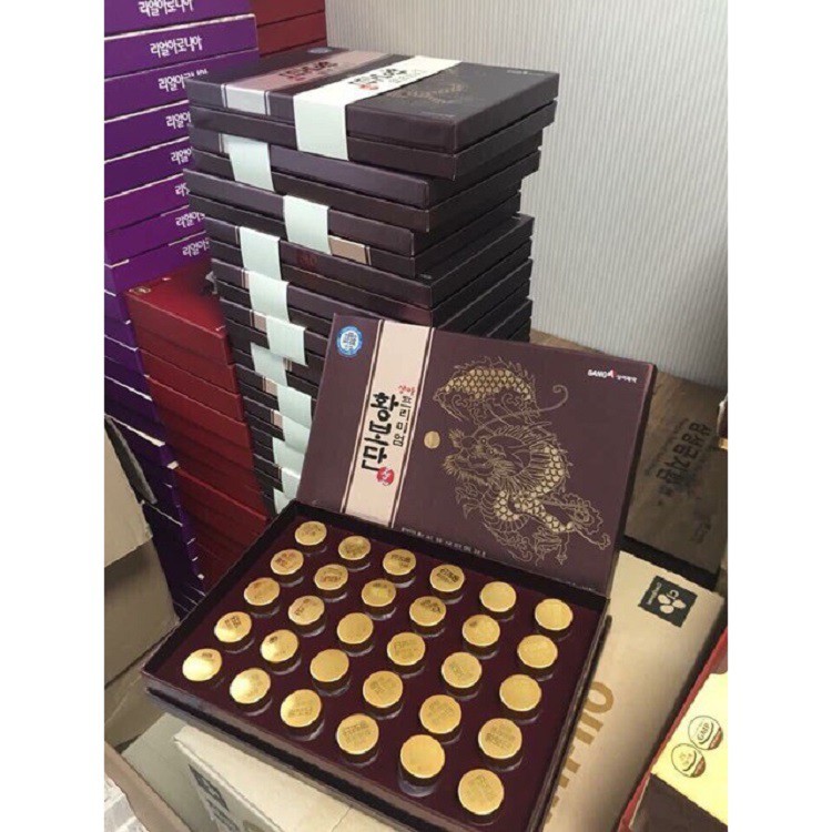 [ Hàng Chính Hãng ] Hoàng Bổ Tán SangA Hàn Quốc, Hộp 30 Viên * 3.75g, Giúp Ổn Định Huyết Áp, Nâng Cao Sức Khỏe