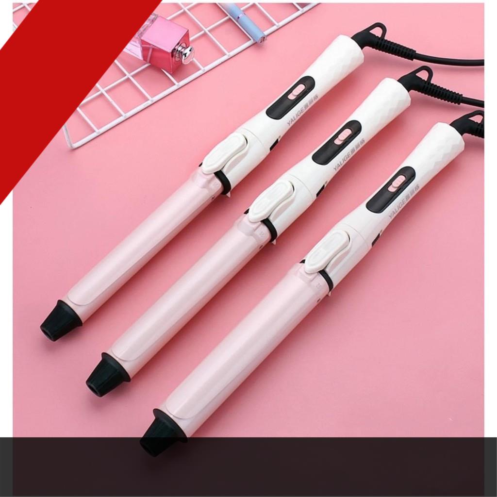 máy uốn tóc Máy Uốn Tóc Lọn To Đa Năng Tặng Kèm Lược Và 2 Kẹp Mỏ Vịt đủ size 32mm 28mm 25mm