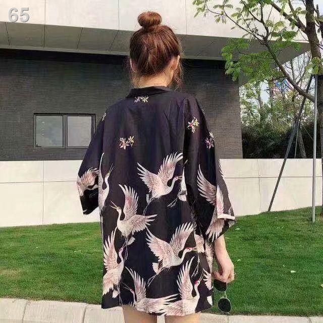 Ngàn mặt Nhật Bản Haori phong cách mùa hè mới quần áo nam và nữ kết hợp tất cả len, kimono, choàng, khoác mỏng,