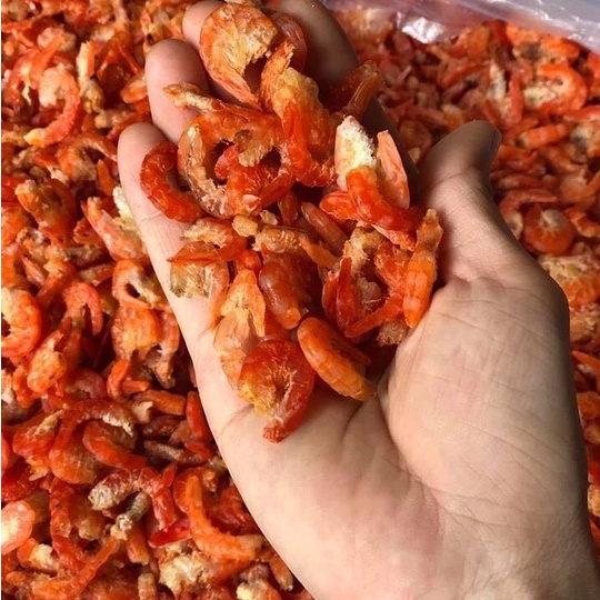 Tôm Khô Cà Mau 1KG loại bình dân, Chuyên nấu canh, nấu nước dùng, kho rim, giàu đạm và sắt
