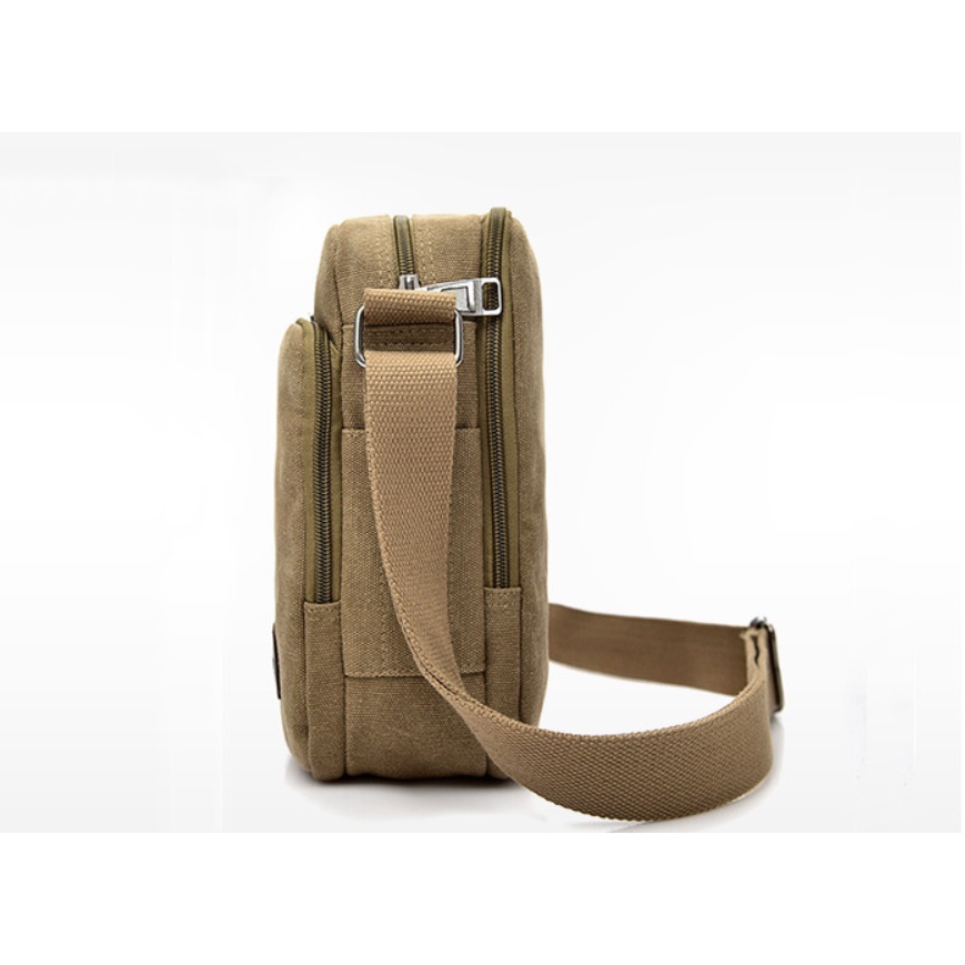 Túi đeo chéo nam vải cavans cao cấp phong cách mới