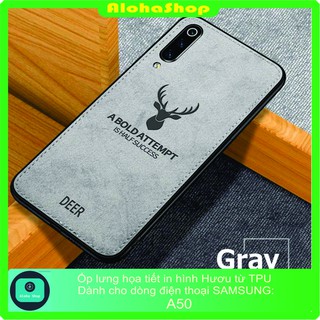 ỐP LƯNG SAMSUNG GALAXY A50 _IN HÌNH HƯƠU SANG TRỌNG