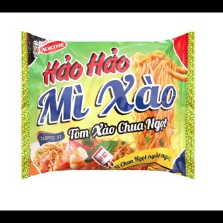 Mì hảo hảo xào chua ngọt