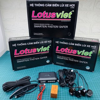 Cảm biến lùi 4 mắt cho xe ô tô Lotus Việt chính hãng Đại Việt Auto