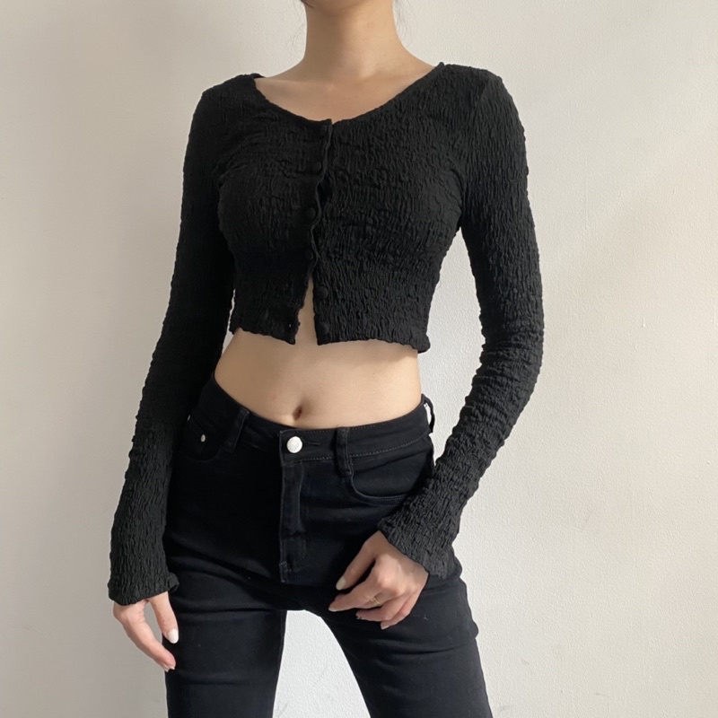 Áo tay dài Knit cardigan