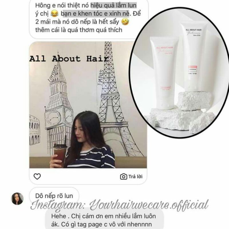 Kem ủ HAIR REPAIR phục hồi tóc hư tổn, khô xơ, chẻ ngọn | 🎁Tặng kèm mũ trùm | BigBuy360 - bigbuy360.vn