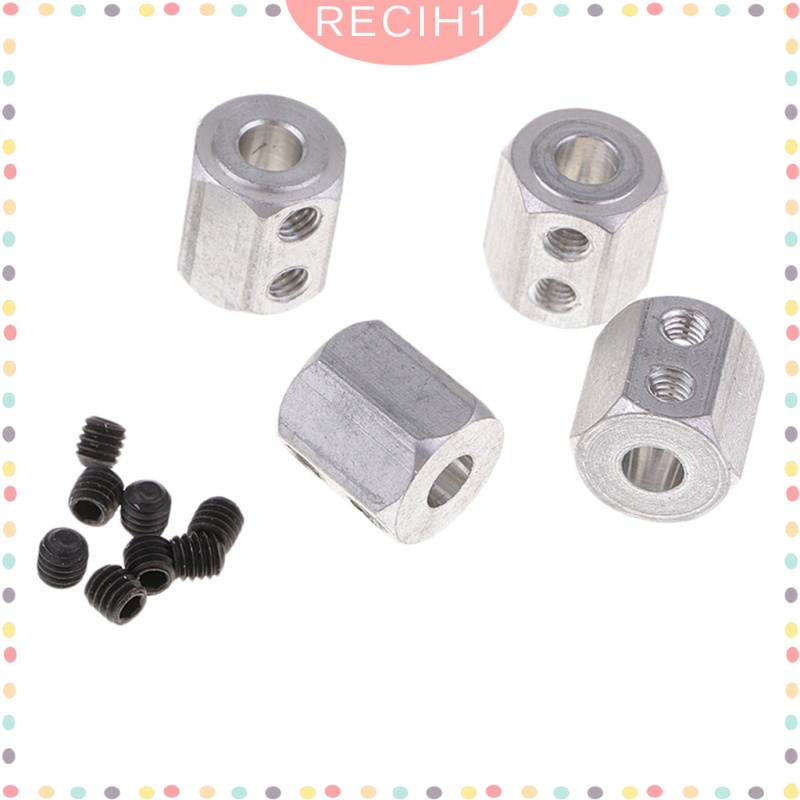 Đầu Nối Bánh Xe Hơi Điều Khiển Từ Xa 1 / 10 Rc 4x 12mm