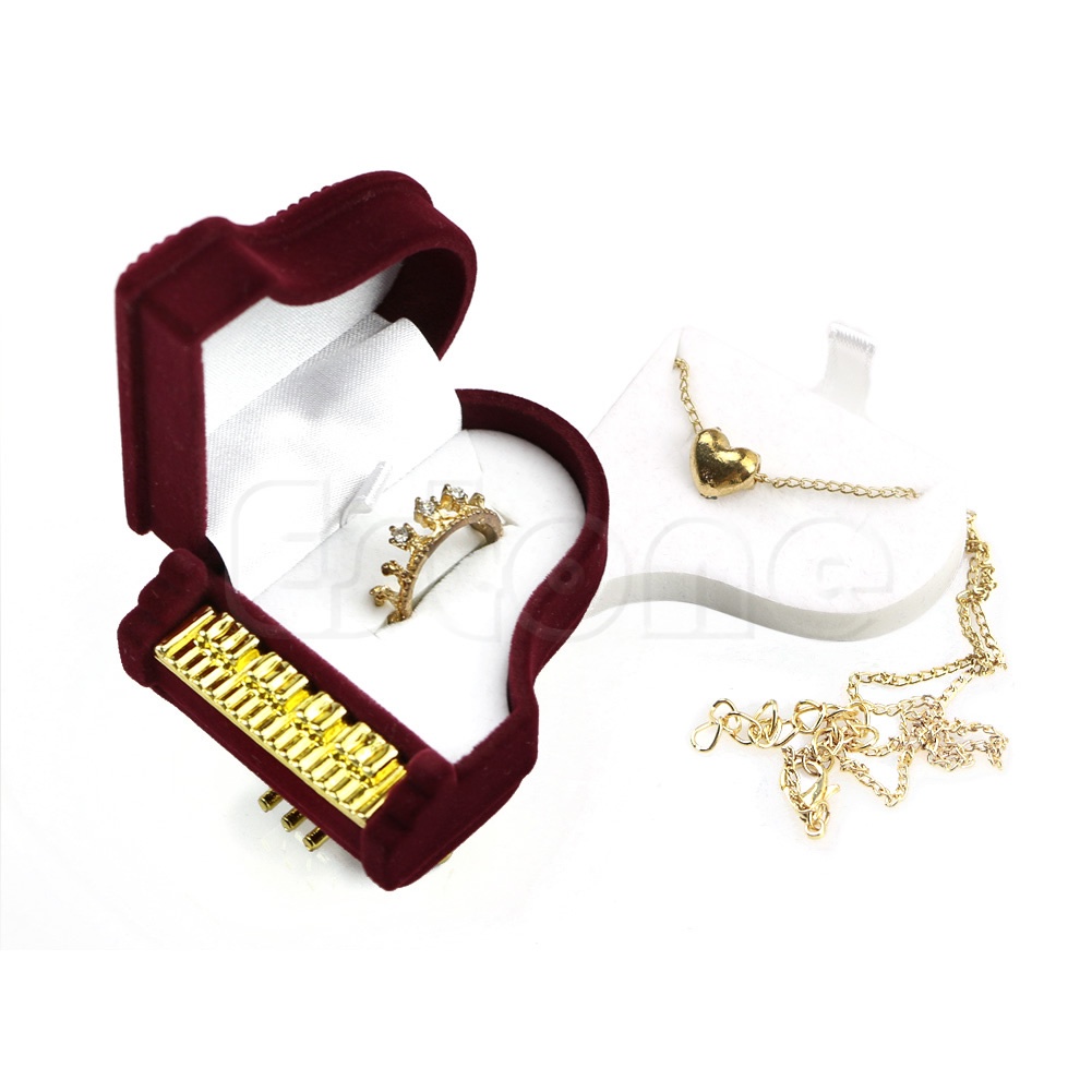 Hộp Đựng Nhẫn Cưới Hình Đàn Piano Ốp