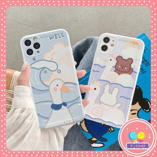 Ốp iphone - Ốp lưng imd new Gấu thỏ và vịt 6/6s/6plus/6splus/7/8/7plus/8plus/x/xs/xsmax/11/11promax U2-10