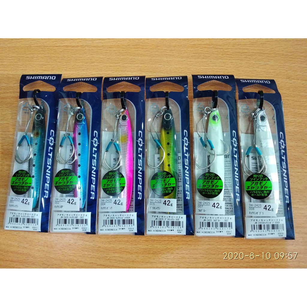 Mồi Jig Shimano Coltsniper Aomono Catcher JW242S - 42g