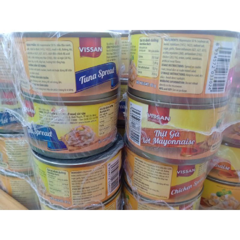 THỊT GÀ/ CÁ NGỪ XỐT MAYONNAISE 85G