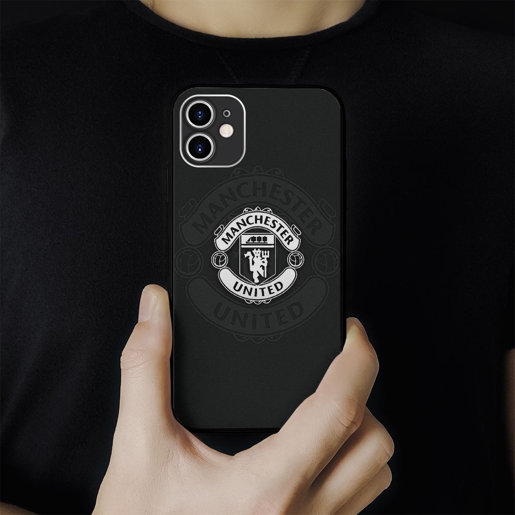 Ốp lưng logo manchester united collage art pro 13 11 12 promax 7 8 plus xs X Xr  FOO20222536