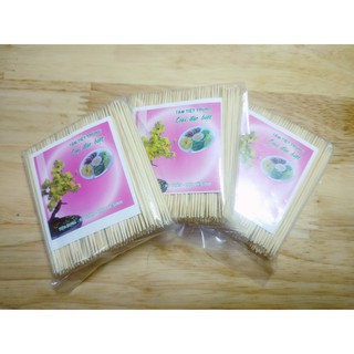[Set] 3 gói Tăm Tre nhà làm, chắc, nhuyễn, đều cây