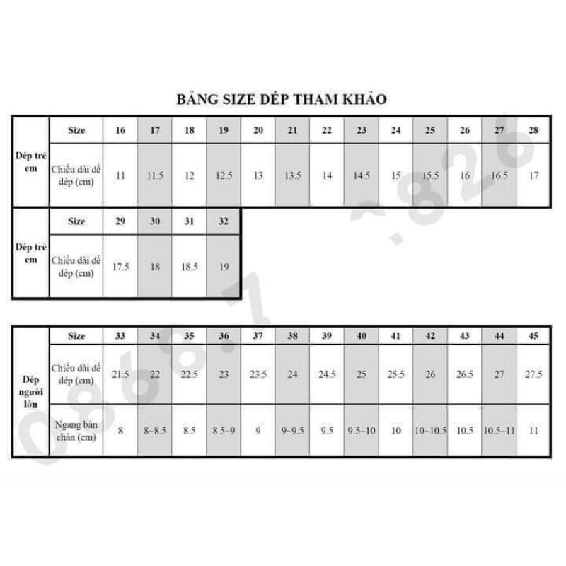 dép cập tình nhận_ dép gia đình - nam . nữ . trẻ em
