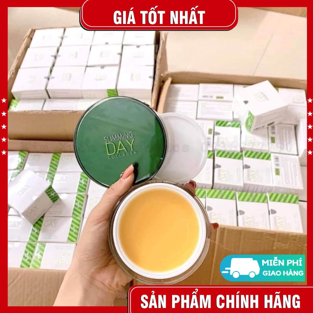 (Chính Hãng) Kem tan mỡ Collagen Slimming day chính hãng