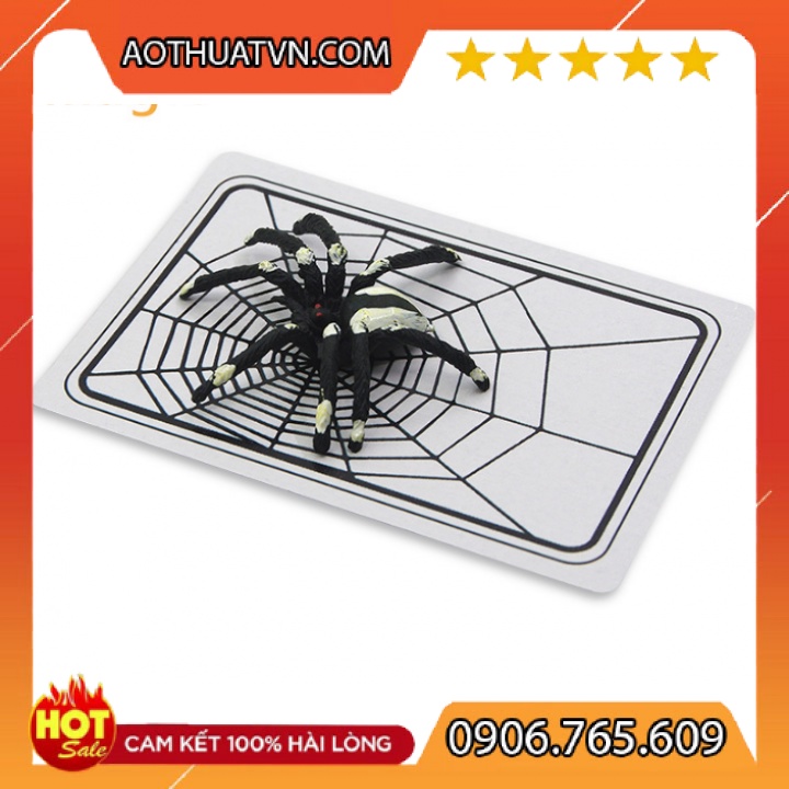 Ảo thuật bài con nhện loại tốt chuẩn size dành cho ảo thuật gia chuyên nghiệp (kèm hướng dẫn)