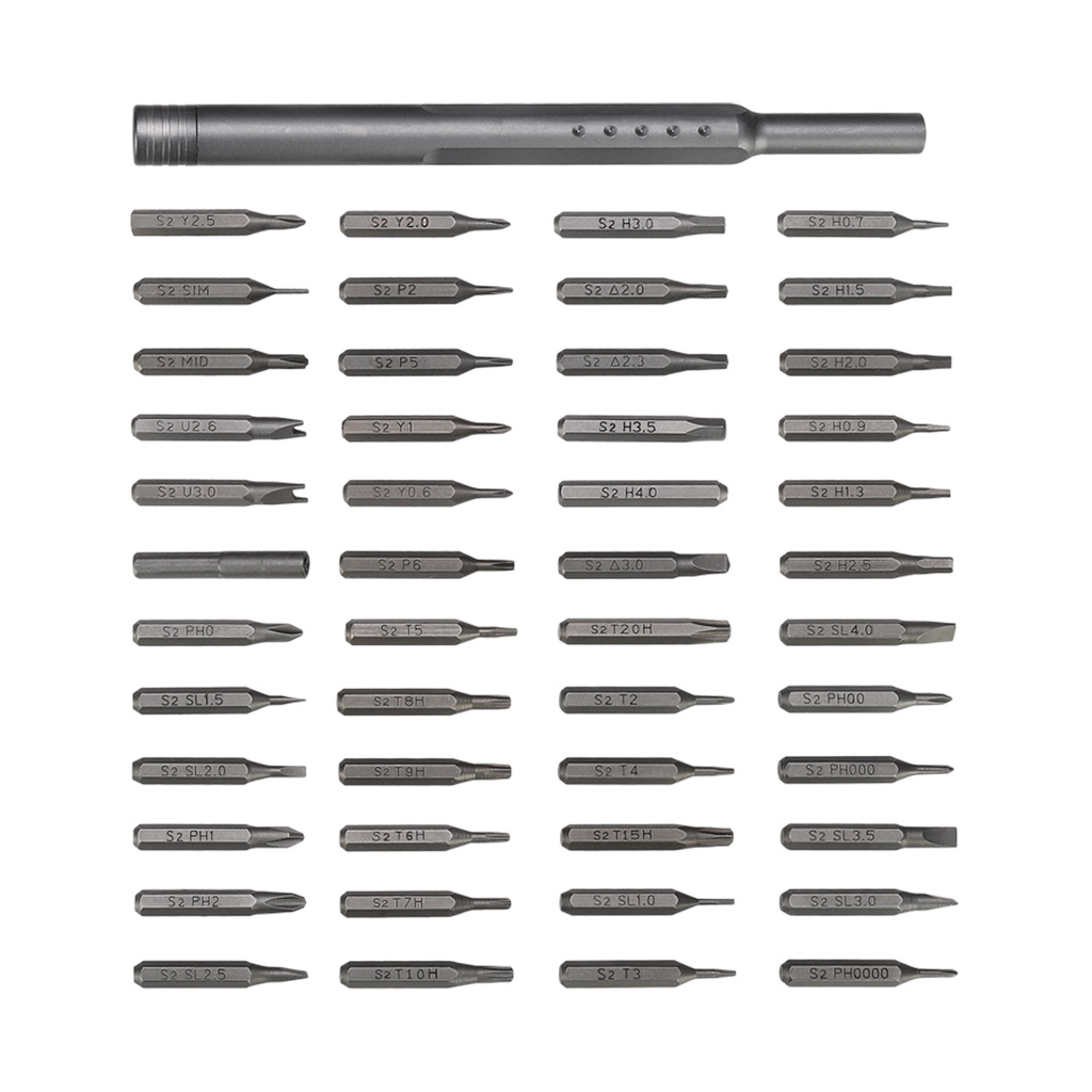 Bộ tua vít đa năng Gelid 48 đầu thép S2 cao cấp Screwdriver Kit (CC-SDRIVER-01-A)