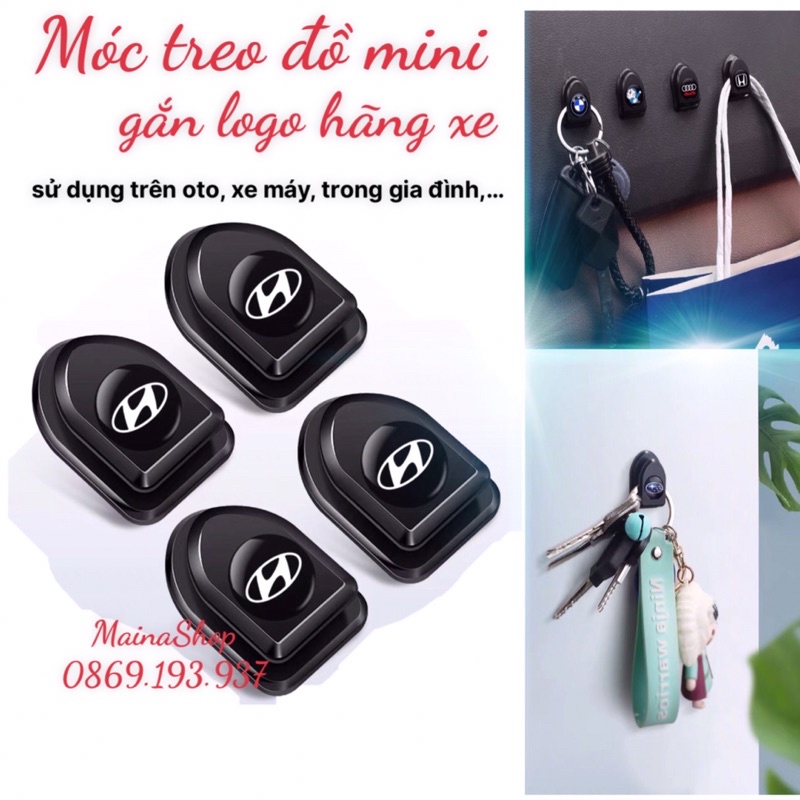 Móc Treo Đồ Taplo Ô Tô Theo Hãng Xe Cao Cấp Chịu Lực Tốt, Móc Treo Đồ Gọn Gàng Tiện Lợi