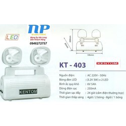 [GIÁ HỦY DIỆT] ĐÈN SẠC KHẨN CẤP KENTOM - KT403