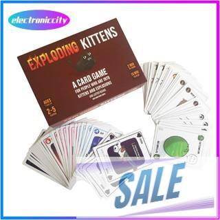 Bộ Thẻ Bài Trò Chơi Exploding Kittens 108356703