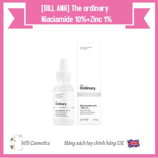[BILL ANH] Serum The Ordinary Niacinamide 10% + Zinc 1%