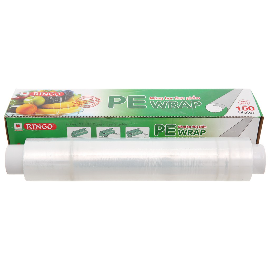 Màng bọc thực phẩm PE Ringo 30cm x 150m