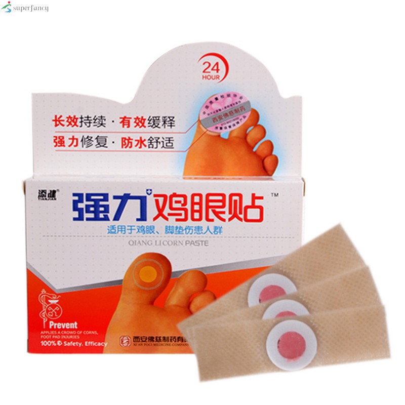 (Hàng Mới Về) Set 6 Miếng Dán Trị Mụn Cóc Tiện Dụng Chất Lượng Cao