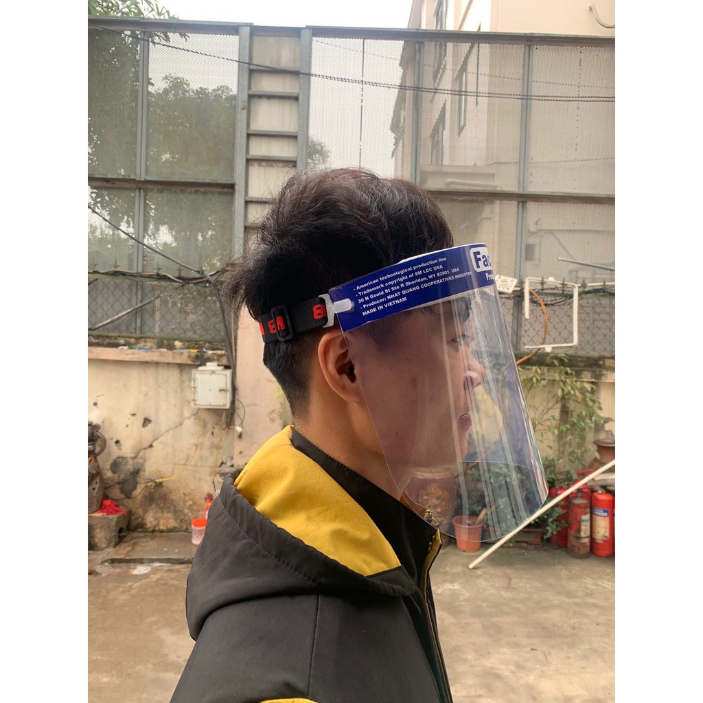 (Chính hãng 8m ) Mũ che mặt ,mặt nạ y tế chuyên dùng cho phòng dịch (face shield)