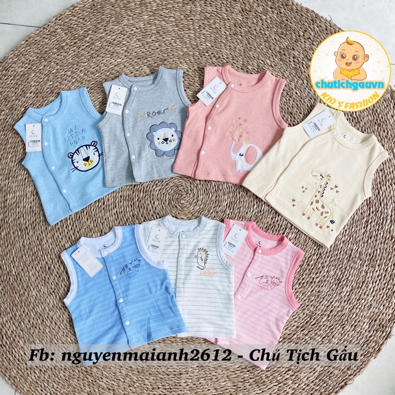 Áo ghile hãng Moon cho bé chất liệu mềm mịn