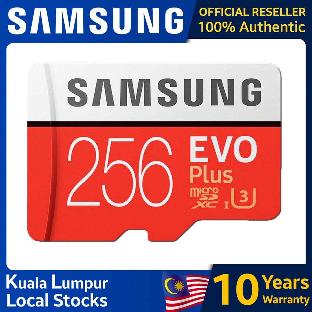 SAMSUNG Thẻ Nhớ MicroSD 4K U3 V30 UHS1 128GB 256GB 512GB MBMC