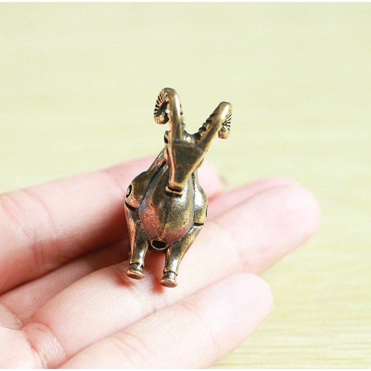 Dê mini  🎁FREESHIP🎁 -Tượng Đồng Phụ kiện trang trí tiểu cảnh