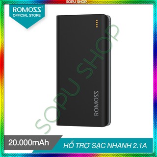 Pin sạc dự phòng Romoss Solit 20 20.000mAh - Hãng phân phối chính thức