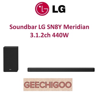 Loa thanh soundbar lg 3.1.2 sn8y 440w hàng cao cấp chính hãng